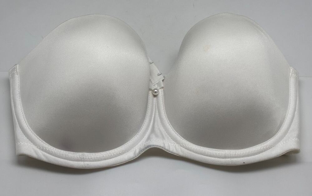Parfait Women's Elise Convertible Strapless Bra P60915 - Pearl White, 34DDD NWOT
